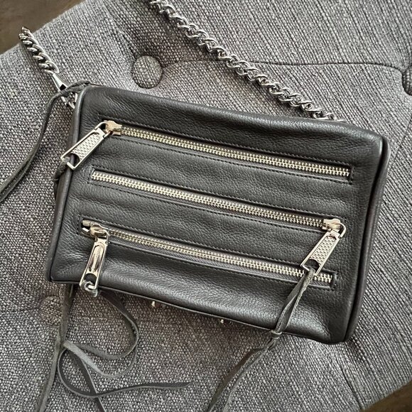 Rebecca Minkoff Zipper Crossbody - Picture 1 of 8